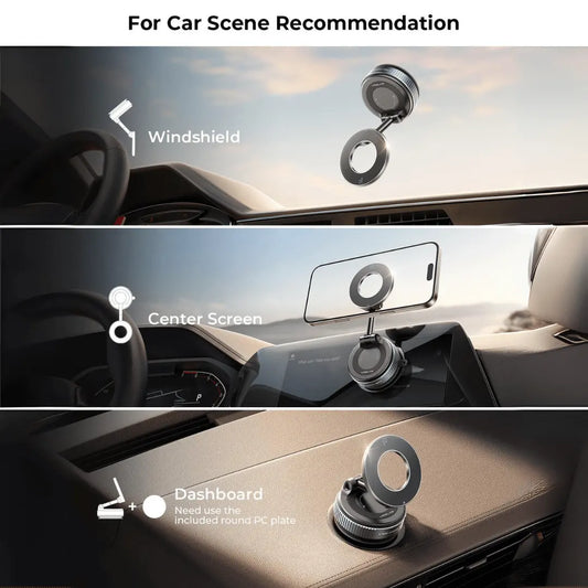 The Ultra-Secure Vacuum Magnetic Phone Mount